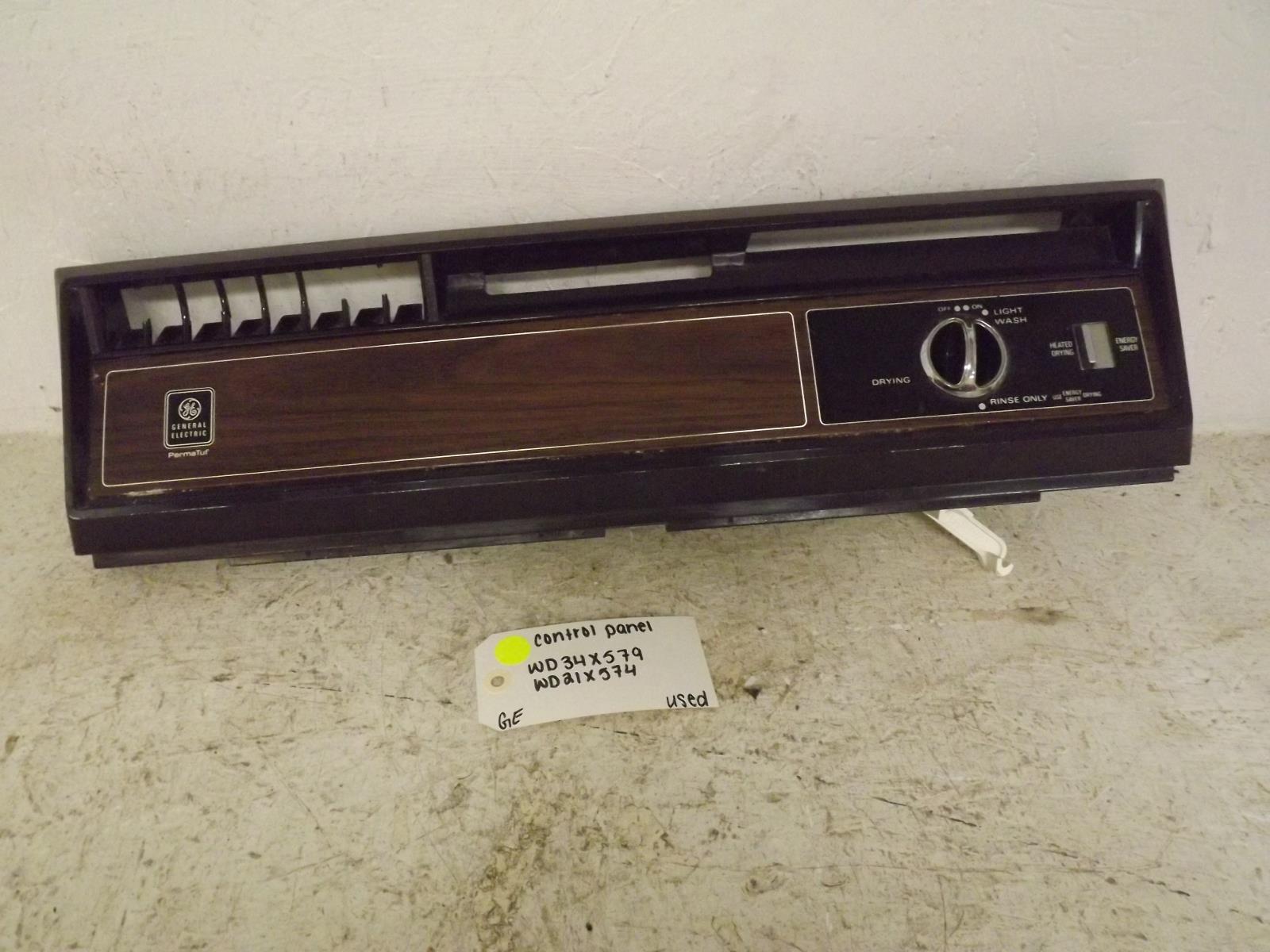 GE Dishwasher WD34X579 WD21X574 Control Panel Used GE Dishwasher WD34X579 WD21X574 Control Panel Used